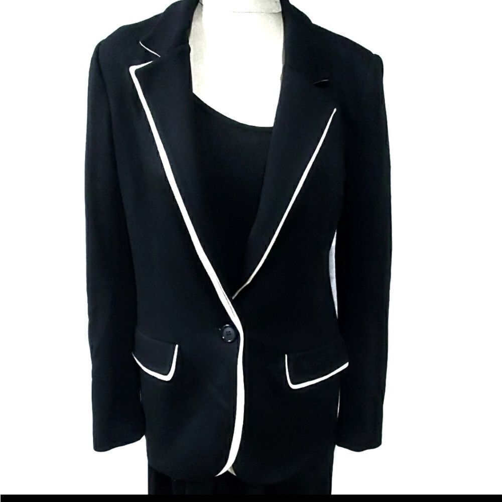 Bailey 44 Black Long Blazer Size Large